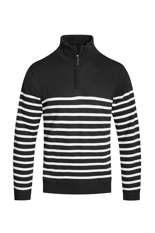 Quarter Zip Up Sweater NR2007