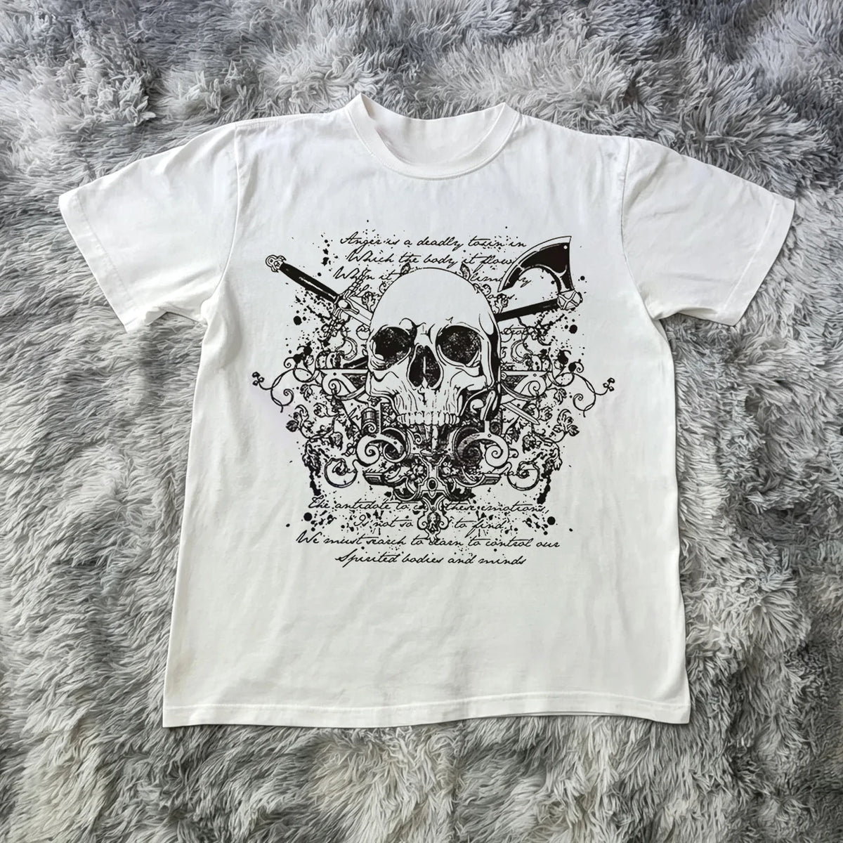 Graphic T-shirt Men Women Vintage Top Hip Hop Streetwear Oversized Tshirt Short Sleeve Casual Clothing Summer Fashion Y2K Tee