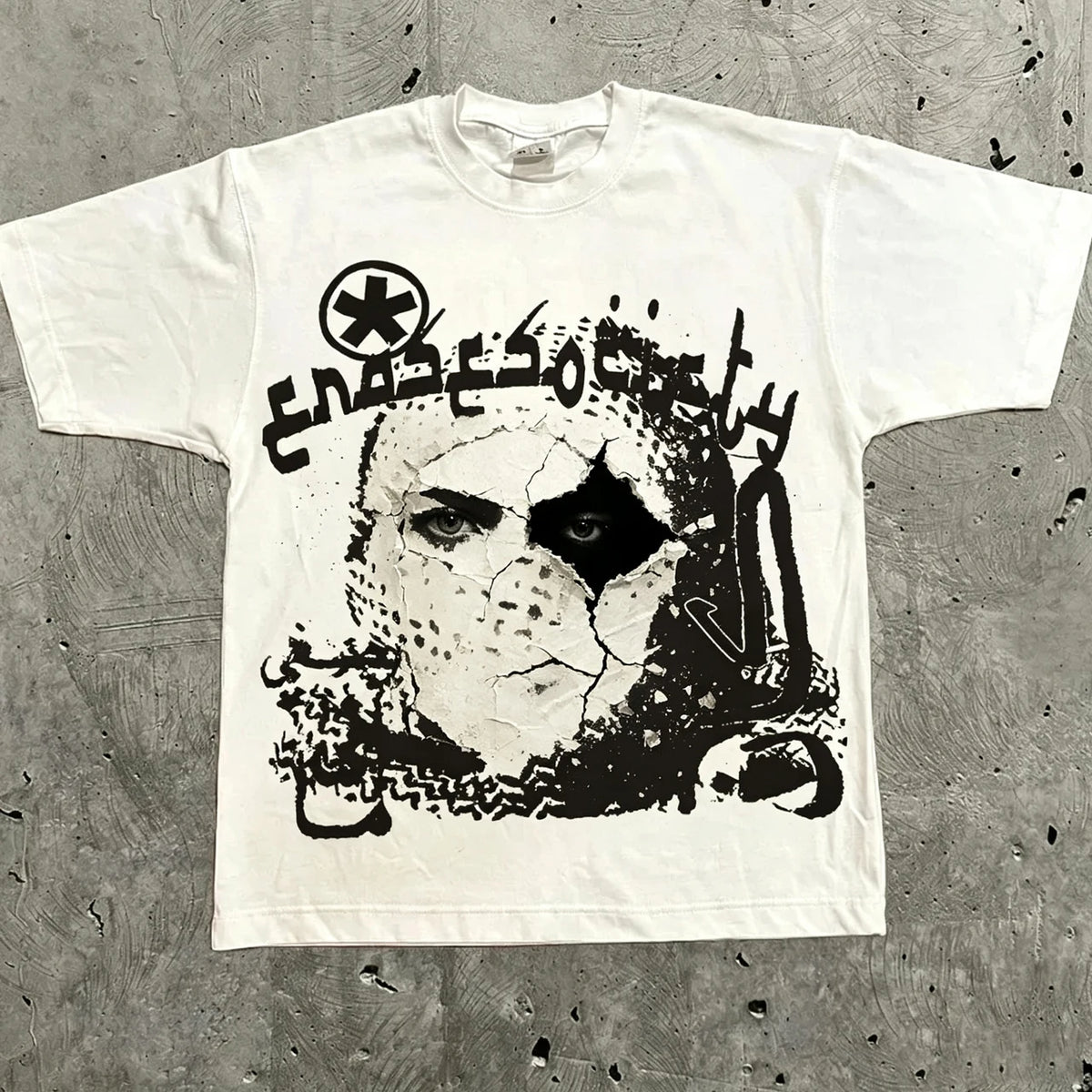 Graphic T-shirt Men Women Vintage Top Hip Hop Streetwear Oversized Tshirt Short Sleeve Casual Clothing Summer Fashion Y2K Tee