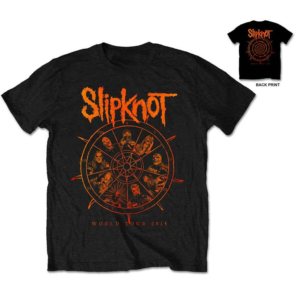 Logo Slipknot Band T-Shirt Cotton Graphic Tee Men Women Summer Streetwear Top