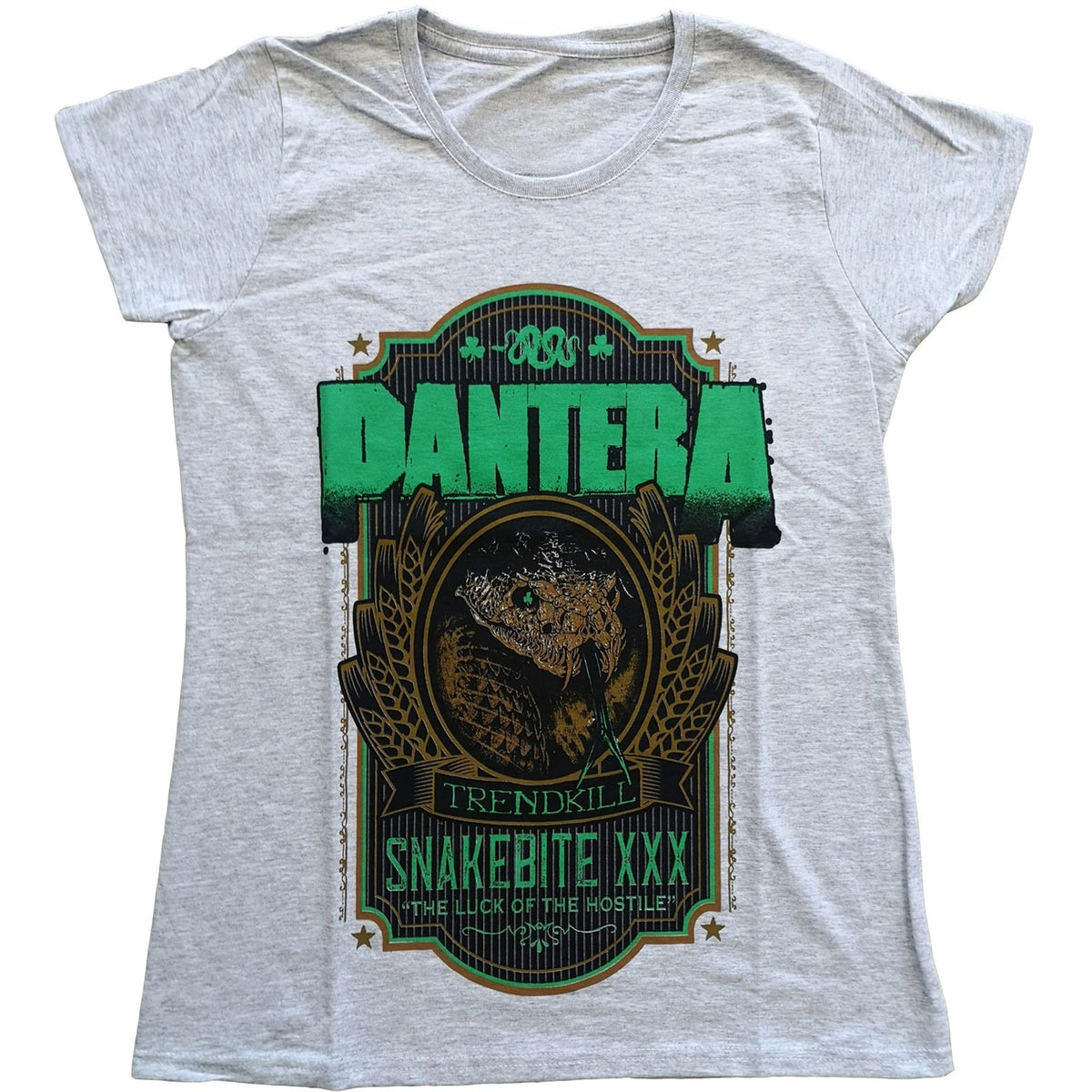 Pantera Graphic Cotton T-shirt Unisex Summer Short Sleeve Fashion Brand Tee Luxury Casual Vintage Tees