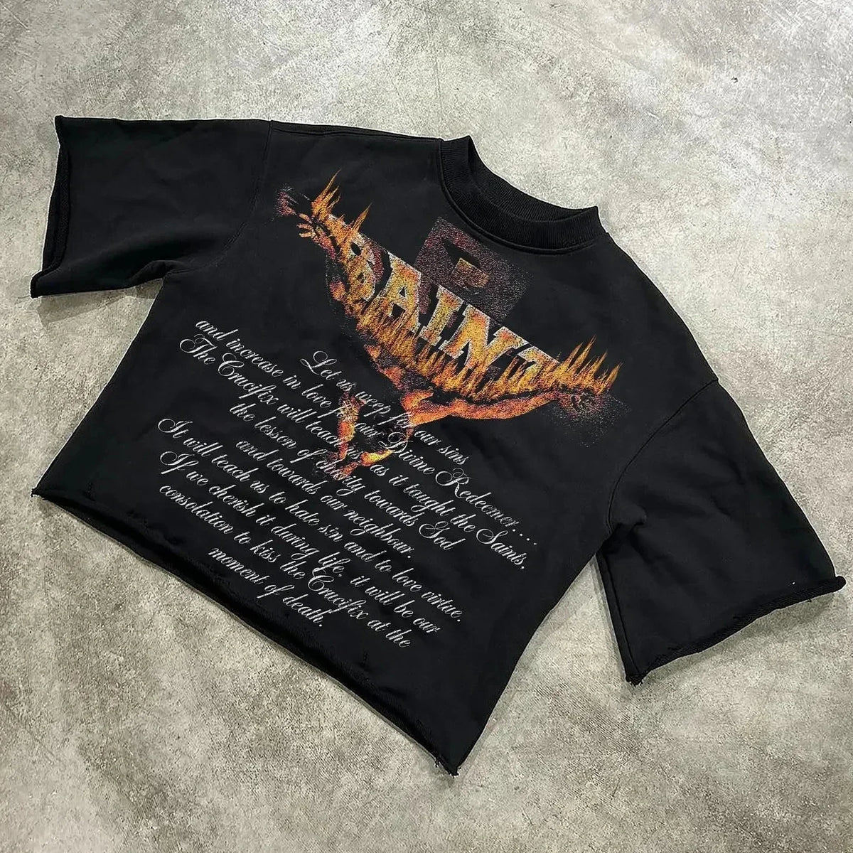 Graphic T-shirt Men Women Vintage Top Hip Hop Streetwear Oversized Tshirt Short Sleeve Casual Clothing Summer Fashion Y2K Tee