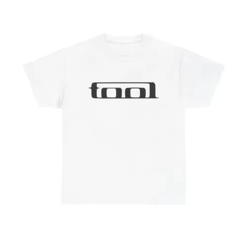 Tool Logo Band Grey Casual T-Shirt Cotton Graphic Tee Men Women Summer Streetwear
