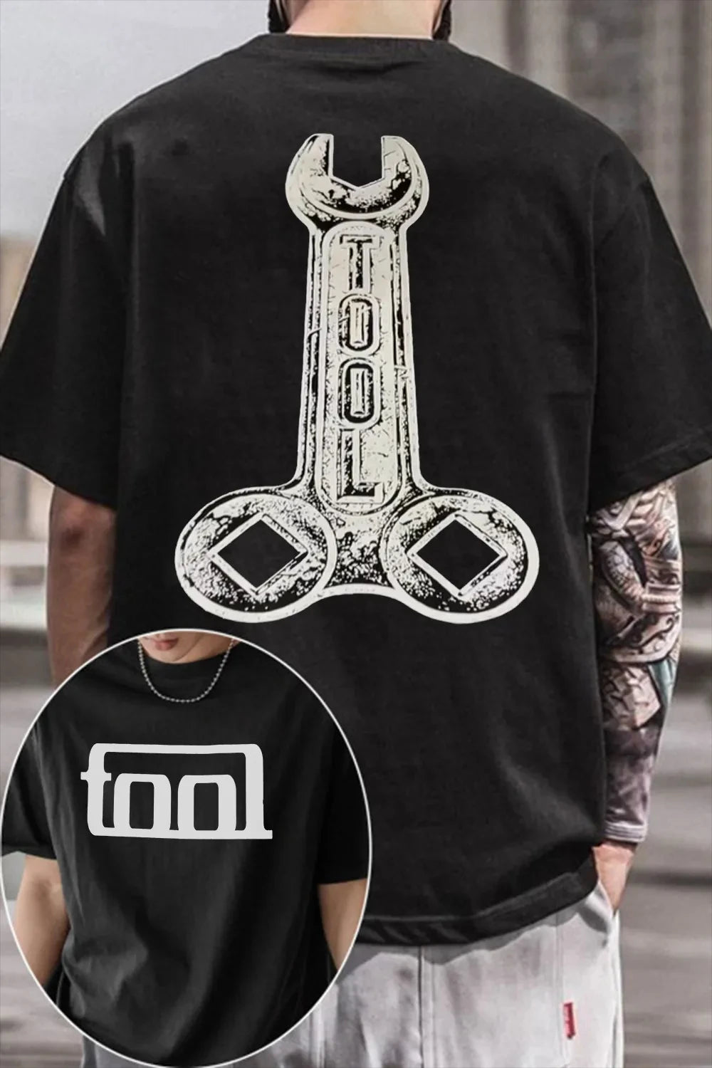 Tool Band Short Sleeve Men Women Gothic Rock Graphic T Shirts Heavy Metal Tops Casual Loose Print Cotton Tee Unisex Fans Gift