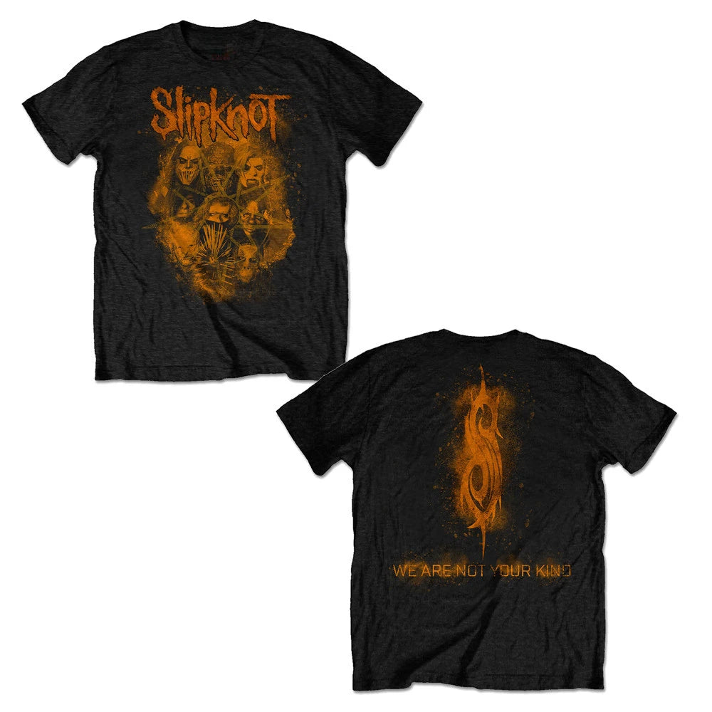 Logo Slipknot Band T-Shirt Cotton Graphic Tee Men Women Summer Streetwear Top