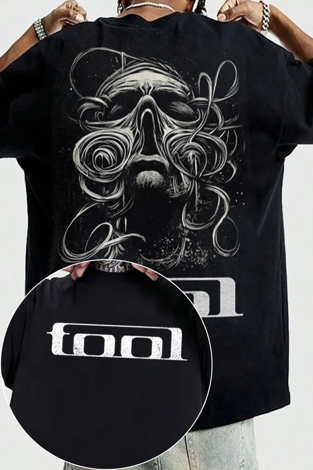 Tool Band Short Sleeve Men Women Gothic Rock Graphic T Shirts Heavy Metal Tops Casual Loose Print Cotton Tee Unisex Fans Gift