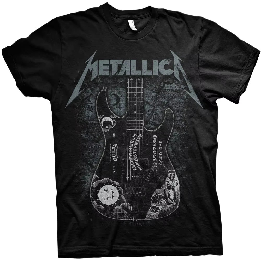 Metallica Band graphics Vintage Men's T-Shirt Unisex Fashion O-Neck 100%Cotton Short Sleeve Y2k Oversized Popular Tee fans gifts