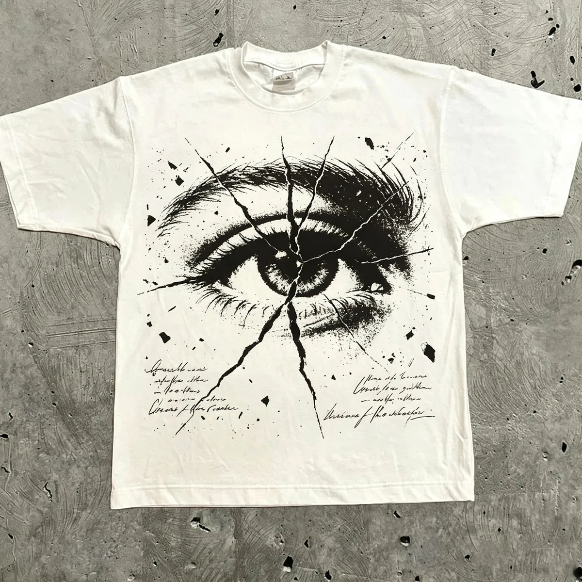 Graphic T-shirt Men Women Vintage Top Hip Hop Streetwear Oversized Tshirt Short Sleeve Casual Clothing Summer Fashion Y2K Tee